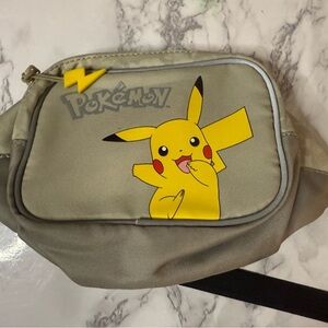 Pokemon Pikachu Gray Waist Bag
